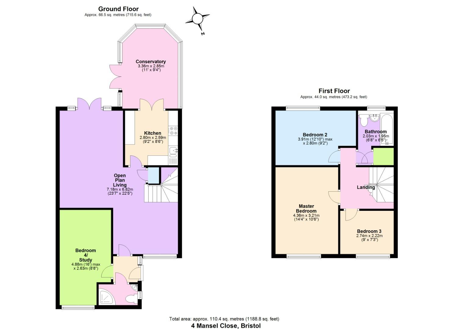 Property details for Mansel Close, Saltford, Bristol Offers Over £